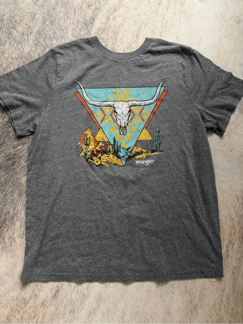 Wrangler Longhorn Out West T-Shirt